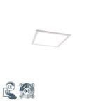 Modern LED paneel wit 40 cm incl. LED 4-staps dimbaar - Liv, Nieuw, Kunststof, Modern