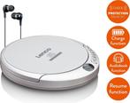 Discman - CD Speler - MP3 Speler - Anti Shock - Zilver - Len, Audio, Tv en Foto, Mp3-spelers | Overige merken, Verzenden, Zo goed als nieuw