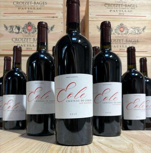 2015 Château de Cordes Cuvée Eole - Minervois - 12 Flessen, Verzamelen, Wijnen
