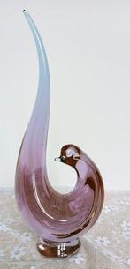 Murano - Beeldje - Oud Sierlijke vogel in abstracte