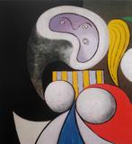 Pablo Picasso (1881-1973) (after) - Femme à la Fleur, 1932, Antiek en Kunst
