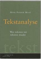 Tekstanalyse | 9789062833078, Verzenden, Nieuw