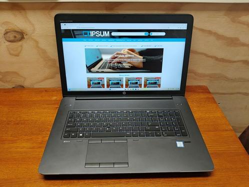 HP Zbook 17 G4 | i7 7820HQ | 32gb DDR4 | 500gb SSD | Quad..., Computers en Software, Windows Laptops, 2 tot 3 Ghz, SSD, 17 inch of meer