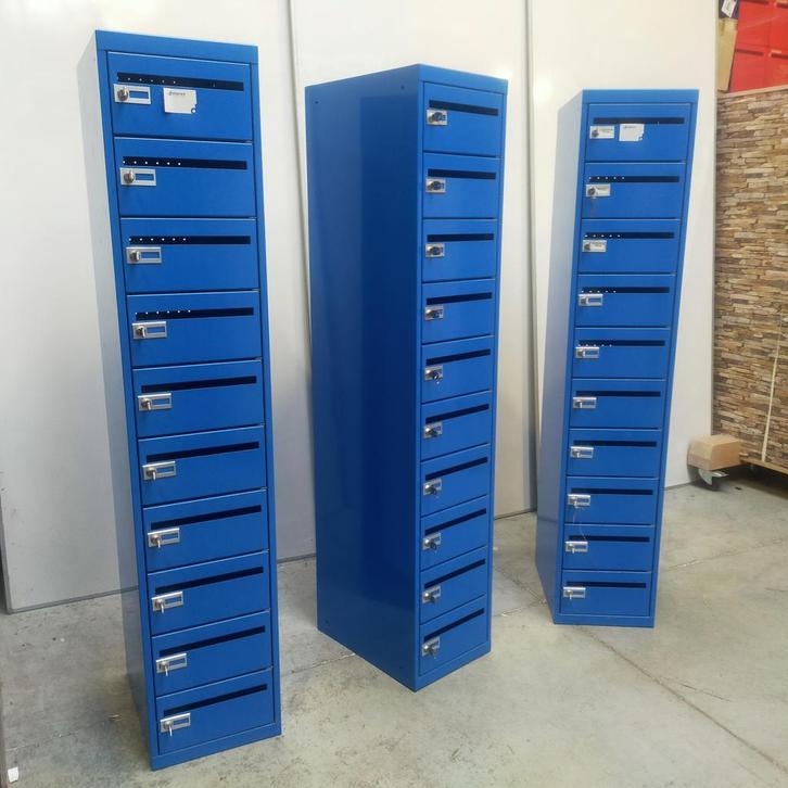 10-deurs postvakkenlockerkast - 180x35x50 cm, Huis en Inrichting, Kasten | Lockerkasten, Ophalen of Verzenden
