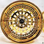 16 inch 4x100 4x114.3 JNC Wheels JNC046 Platinum Gold Velgen, Auto-onderdelen, Nieuw, Velg(en), 16 inch, Ophalen of Verzenden