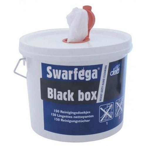 Swarfega Black Box, 4 emmmers a 150 doeken, Huis en Inrichting, Schoonmaakartikelen, Verzenden