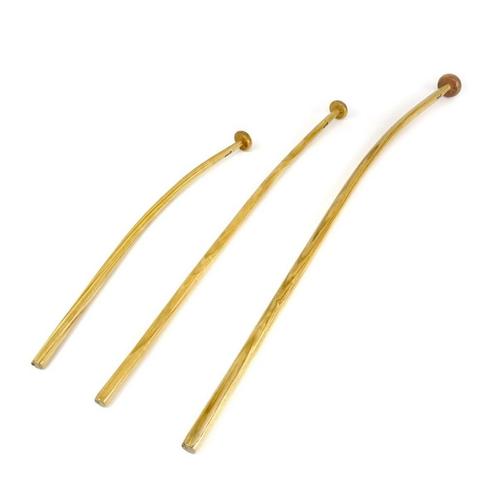 Gebogen Houten Vlaggenstok voor de Boot 60-150 cm-60 cm, dia, Diversen, Vlaggen en Wimpels, Nieuw, Ophalen of Verzenden