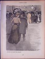Minnaar - Litho Kees van Dongen (lijst optie, lithos), Antiek en Kunst, Kunst | Litho's en Zeefdrukken, Verzenden