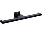 WC-rolhouder dubbel SLIM aluminium zwart, Huis en Inrichting, Badkamer | Badtextiel en Accessoires, Verzenden, Nieuw