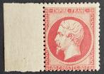 Frankrijk 1862 - Napoleon III gekarteld, 80 c. roze,, Postzegels en Munten, Gestempeld