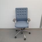 Vitra ID Trim bureaustoel kantoorstoel burostoel blauwe stof