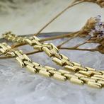Gouden Bismarck schakelcollier. (Ketting), Ophalen of Verzenden, Gebruikt, Overige kleuren, Goud