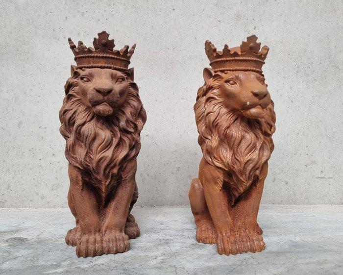 Beeldje - Gatekeepers (2) - IJzer, Antiek en Kunst, Curiosa en Brocante