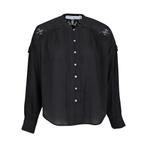 IRO • zwarte blouse Calisto • XS (FR34), Verzenden, Zwart, Nieuw, Maat 34 (XS) of kleiner