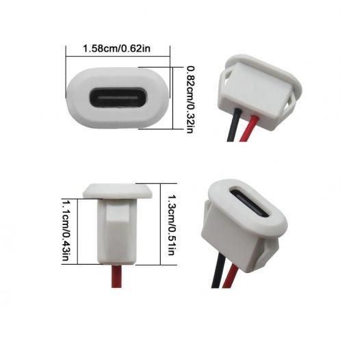 USB-C connector met Directe Compressie, Huis en Inrichting, Banken | Complete zithoeken, Verzenden