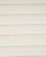 Tricot Coloured Stripes, Hobby en Vrije tijd, Stoffen en Lappen, Nieuw