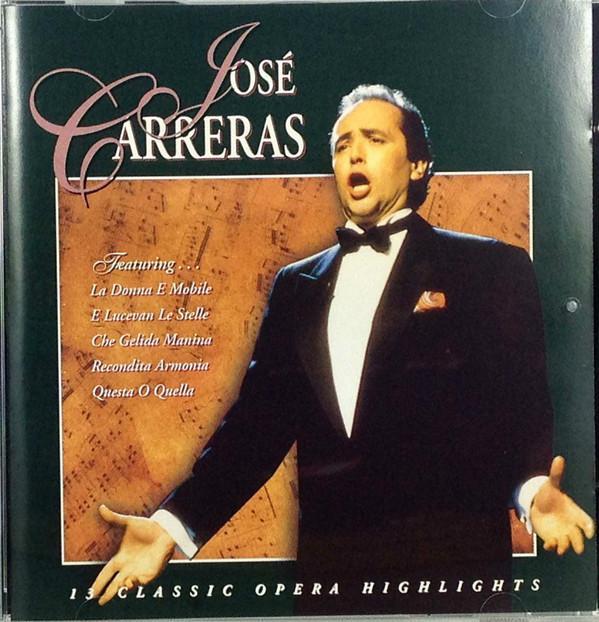 cd - JosÃ© Carreras - 13 Classic Opera Highlights, Cd's en Dvd's, Cd's | Overige Cd's, Zo goed als nieuw, Verzenden