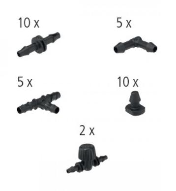 Geka Drip verbindingsset 6mm - 32 stuks beschikbaar voor biedingen