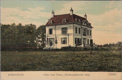 ENSCHEDE - Villa van Heek, (Oldenzaalsche weg), Verzamelen, Ansichtkaarten | Nederland, Verzenden