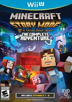 Wii U Minecraft: Story Mode - The Complete Adventure, Spelcomputers en Games, Verzenden, Zo goed als nieuw