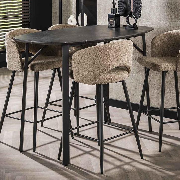 *WOONWINKEL* Deens Ovale Bartafel, Huis en Inrichting, Tafelonderdelen, Nieuw, Verzenden