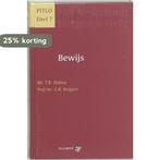 Bewijs / PITLO - Het Nederlands burgerlijk recht / 7, Boeken, Verzenden, Gelezen, T.R. Hidma