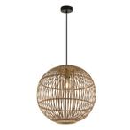 Hanglamp HILDEGARD 40.0 cm 1-lichts Bamboe, Overige materialen, Nieuw, Ophalen of Verzenden, 75 cm of meer