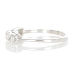 Zonder Minimumprijs - Ring - 12 kt. Witgoud Diamant, Sieraden, Tassen en Uiterlijk, Ringen, Nieuw