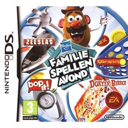Hasbro Familie Spellen Avond (DS) 3DS, Spelcomputers en Games, Games | Nintendo DS, 1 speler, Zo goed als nieuw, Vanaf 3 jaar