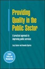 Providing Quality in the Public Sector by Amanda Squires, Gelezen, Amanda Squires, Lucy Gaster, Verzenden