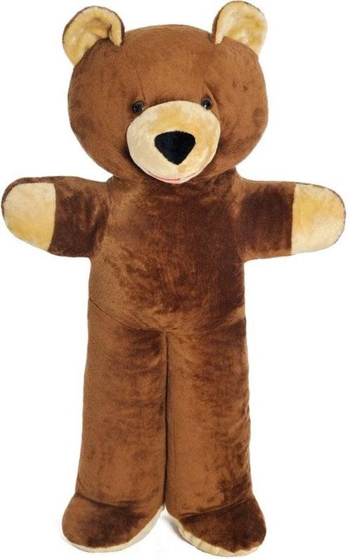 XXL teddybeer - bruin - 170 cm, Kinderen en Baby's, Speelgoed | Knuffels en Pluche, Nieuw, Ophalen of Verzenden