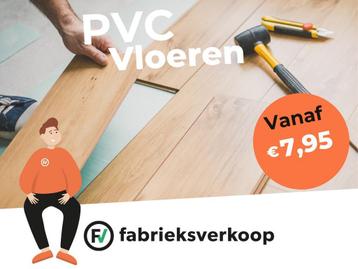 PVC vloer aanbieding, Goedkoop vanaf €7,95 p/m² beschikbaar voor biedingen