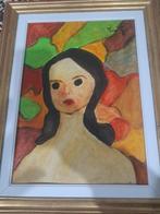 European school XXe, Toegeschreven aan - Head of a little, Antiek en Kunst, Kunst | Schilderijen | Klassiek