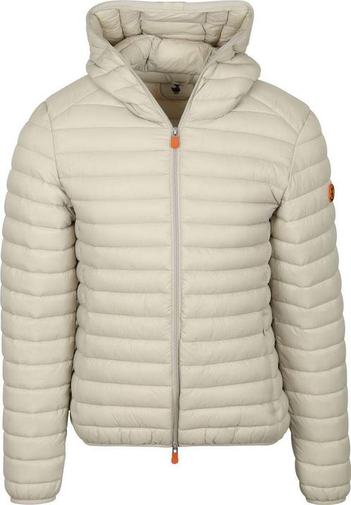 Save The Duck Jas Donald Greige maat L Heren, Kleding | Heren, Jassen | Winter, Beige, Nieuw, Maat 52/54 (L), Verzenden