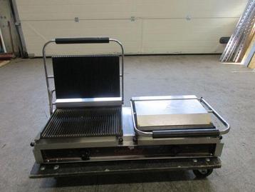 CaterChef Contactgrill, Dubbel contactgrill, geribbeld beschikbaar voor biedingen