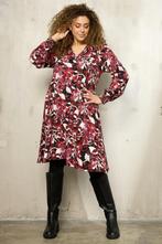 ZHENZI bloem print v-hals jurk Maat:, Kleding | Dames, Verzenden, Nieuw, Overige kleuren