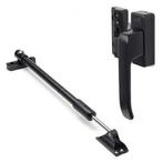 2x Raamsluiting met blinde bevestiging + Telescopische, Doe-het-zelf en Verbouw, Hang- en Sluitwerk, Verzenden, Nieuw