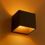 High Light | LED Cube Wandlamp | DIMBAAR | 2700K | 6W, Ophalen of Verzenden, Nieuw, Metaal, IndustrieelModern