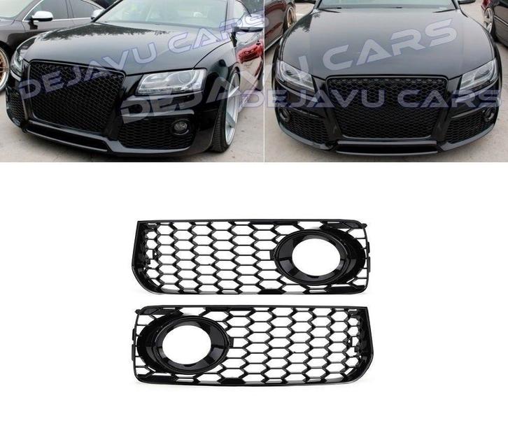 RS Look Mistlamp Roosters voor Audi A5 / S5 / S line, Auto-onderdelen, Carrosserie en Plaatwerk, Links, Rechts, Bumper, Nieuw