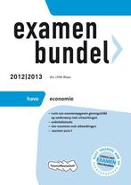 Examenbundel havo economie  20122013 9789006079265, Zo goed als nieuw