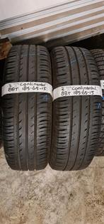 2x 185-65-15 Continental Zomer 6mm €30 Per Band 185 65 15, Ophalen, Gebruikt, 15 inch, 185 mm