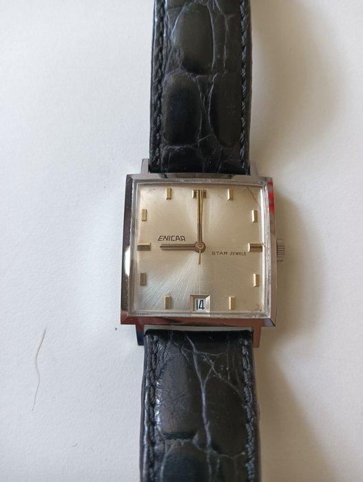 Enicar - Square Star Jewels - Zonder Minimumprijs - Heren -, Sieraden, Tassen en Uiterlijk, Horloges | Heren