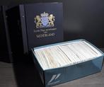 Nederland - Flinke partij met 100-den FDCs in 2 DAVO albums, Gestempeld