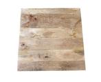 Tafelblad Mangohout vierkant 70x70 cm, Ophalen of Verzenden, Nieuw
