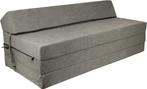Opvouwbaar Logeermatras - grijs -200X120X10 cm campingmatras, Ophalen of Verzenden, Nieuw