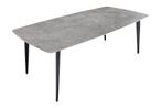 Eettafel MILANO 180cm ceramic grijs marble - 44768, Huis en Inrichting, Tafels | Eettafels, Ophalen of Verzenden, Nieuw