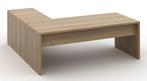 Executive hoekbureau, 210x210cm, natuur eiken, Ophalen of Verzenden, Nieuw in verpakking