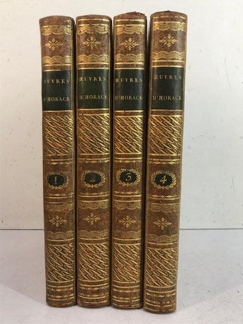 Horace ; Pierre Daru - Œuvres traduites en vers [Odes,, Antiek en Kunst, Antiek | Boeken en Bijbels