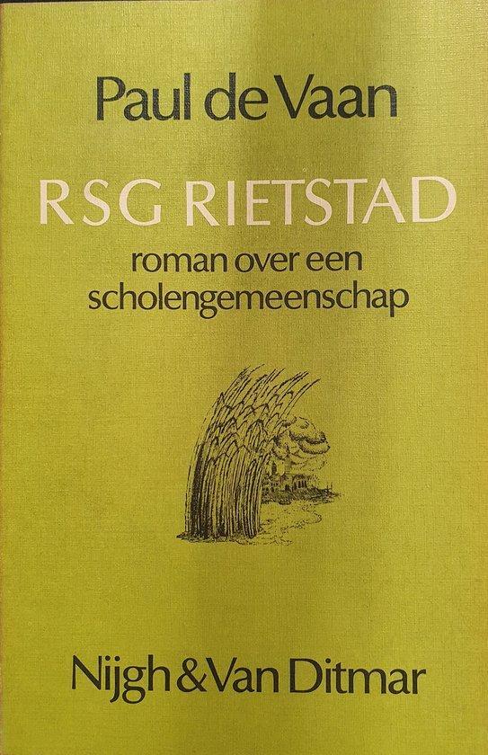 RSG Rietstad 9789023654476 Vaan, Boeken, Overige Boeken, Gelezen, Verzenden