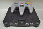Nintendo 64 Console (Charcoal Grey) incl., Verzenden, Zo goed als nieuw